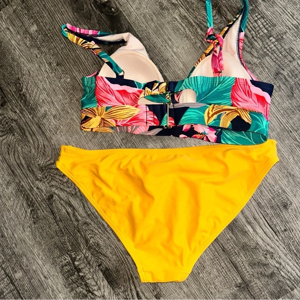 Tropical Floral Bikini Set
